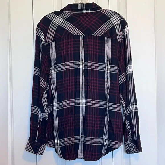 Rails button down long sleeve plaid shirt - Picture 2 of 6
